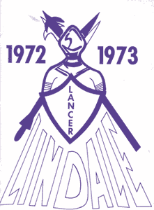 Lindale Junior High Yearbook Cover 1972-1973 