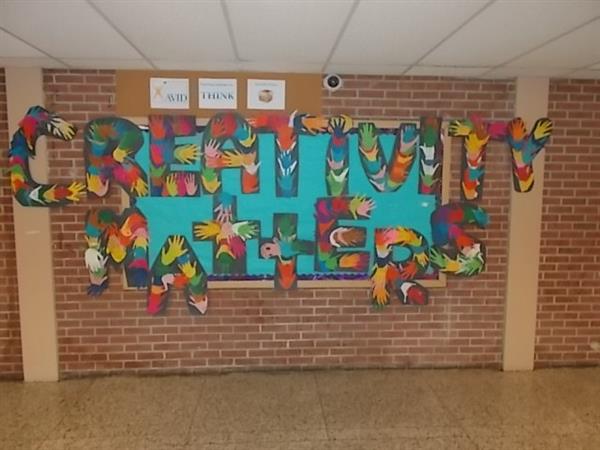 Creativity Matters board 