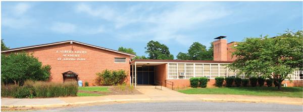 Mary Moss at J. Albert Adams Academy 