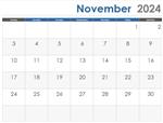 November 2024 Calendar icon
