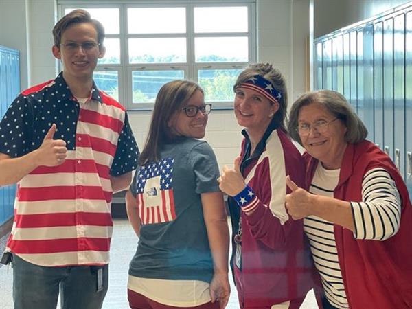 Constitution Day with Staff!