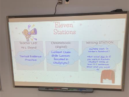 Station rotation boxes and next steps