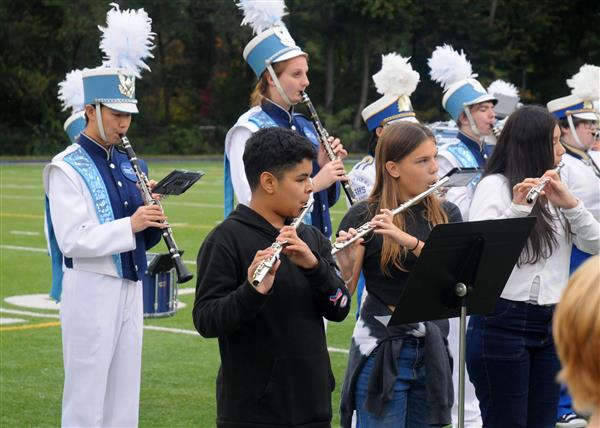 South River Feeder Elementary, Middle and High School Combined Band Performing