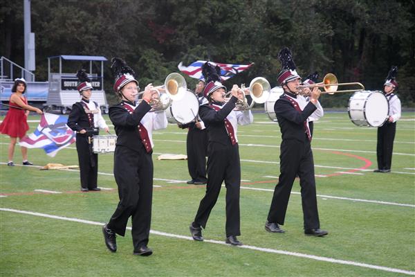 Annapolis High School Marching Band Performing