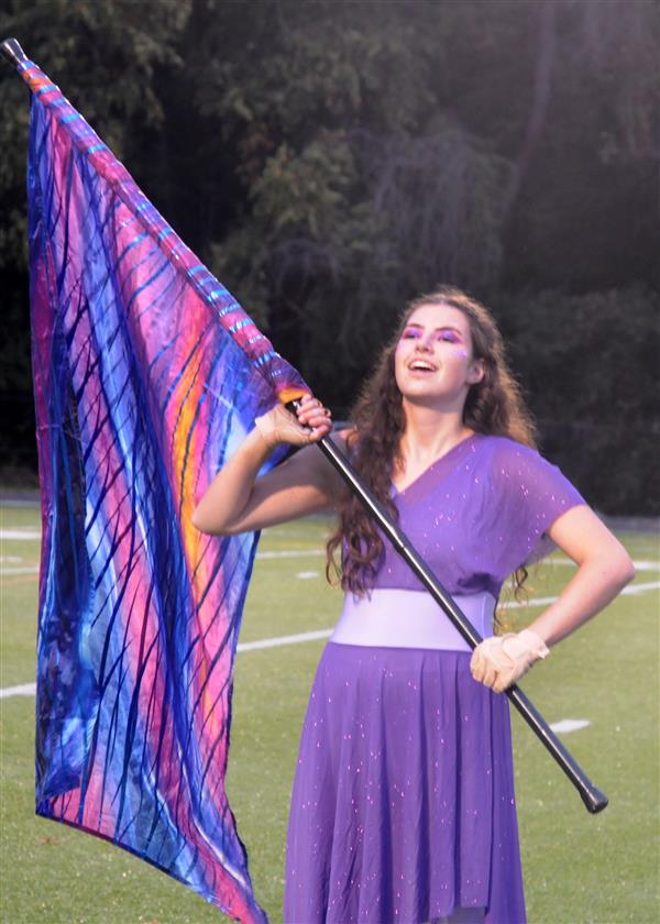 Crofton High School Marching Band Performing