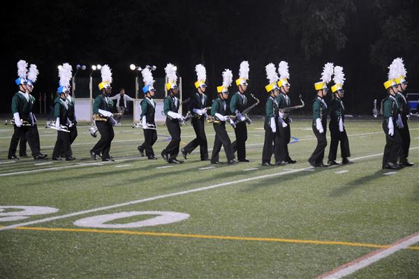 Arundel High School Marching Band Performing