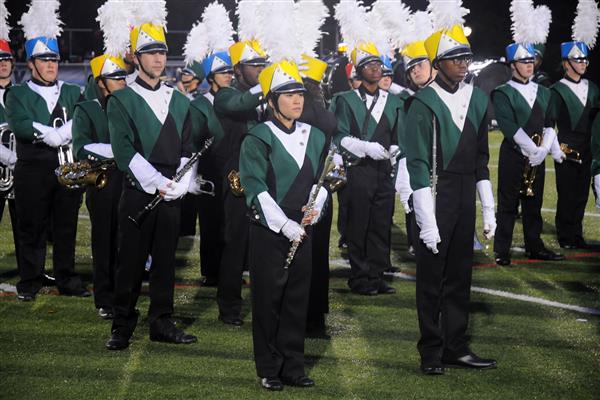 Arundel High School Marching Band Performing