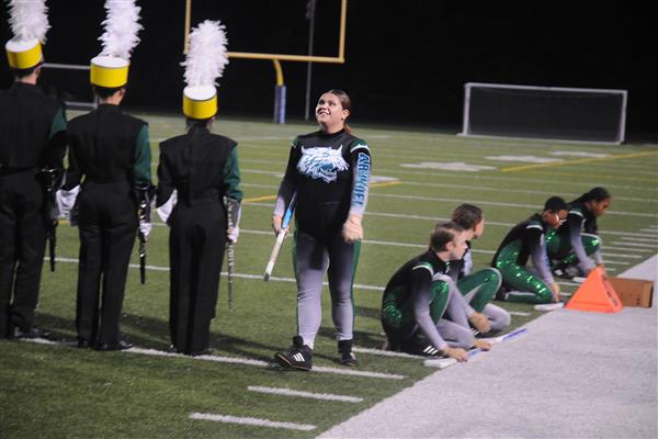 Arundel High School Marching Band Performing