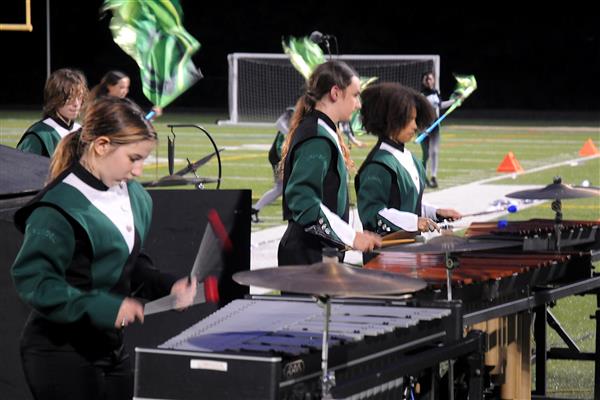 Arundel High School Marching Band Performing