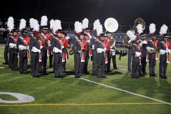 Glen Burnie High School Marching Band Performing