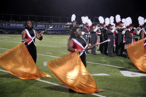Glen Burnie High School Marching Band Performing