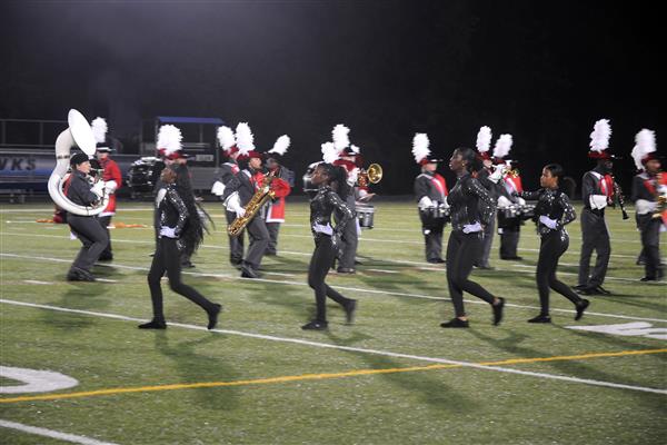 Glen Burnie High School Marching Band Performing