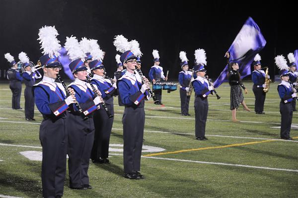 Old Mill High School Marching Band Performing