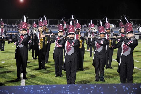 Broadneck High School Marching Band Performing