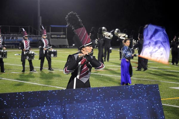 Broadneck High School Marching Band Performing