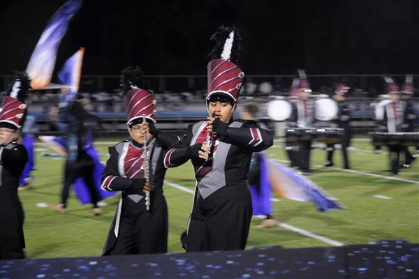 Broadneck High School Marching Band Performing