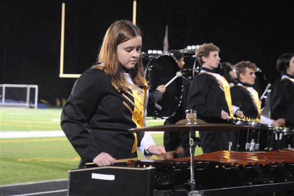 Northeast High School Marching Band Performing