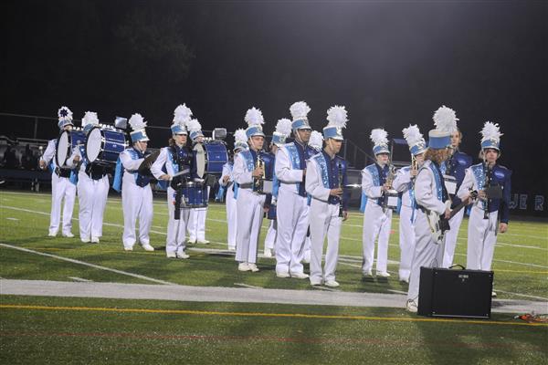 South River High School Marching Band Performing