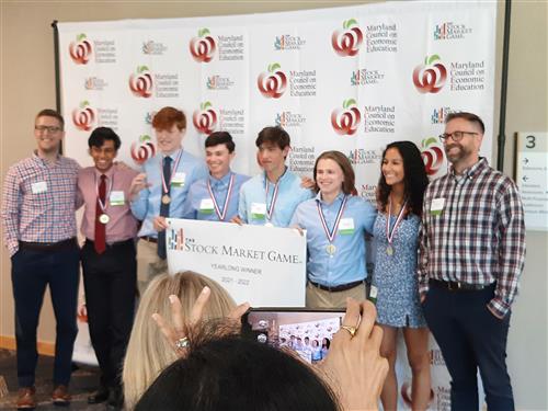 Stock Market Game Statewide Winning Team Arundel High School