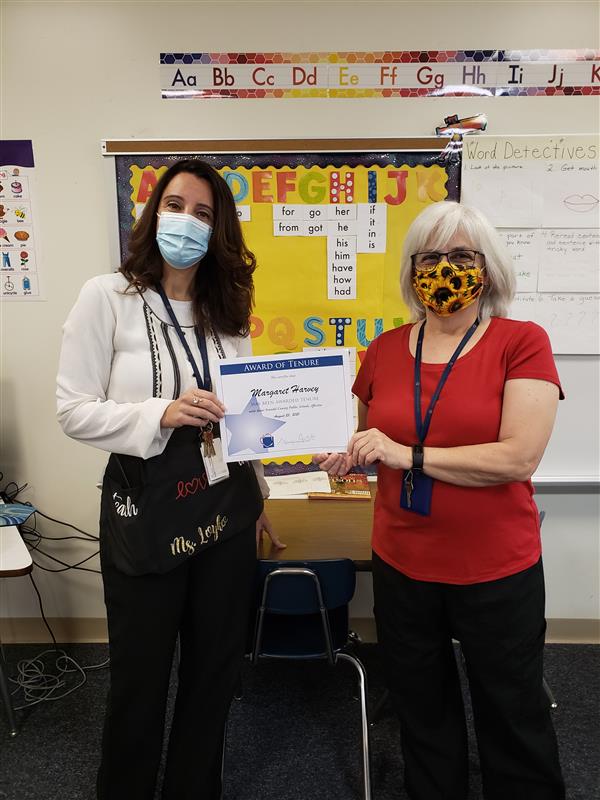 Principal and Ms. Harvey
